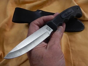 Western Cutlery R16 Fixed Blade Knife With Leather Sheath USA- Never Used!!! - Picture 1 of 7