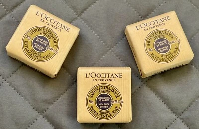 (3) L’OCCITANE VERBENA EXTRA-GENTLE VEGETABLE SOAP w/ SHEA BUTTER 50g / 1.7oz - Image 1 of 4