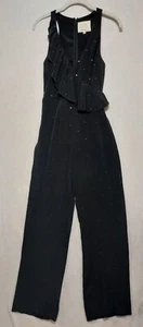 Mono Mameluco Madison Marcus 100 % Seda Lentejuelas Volantes Traje de Una Pieza Talla XS - Imagen 1 de 22