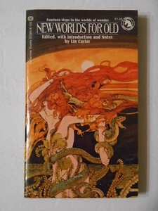 New Worlds For Old edited by Lin Carter (Ballantine AF, 1971) pb 1st printing - Picture 1 of 6