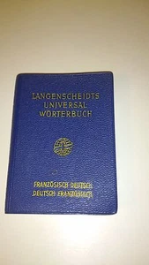 Langenscheidts Universal-Wôrterbuch - Französisch-Deutsch - Auflage 1960 - Imagen 1 de 1