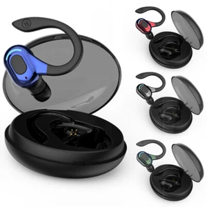 Bluetooth Headset Ear-Hook Sports Wireless Noise Reduction Headset Microphone - Picture 1 of 16