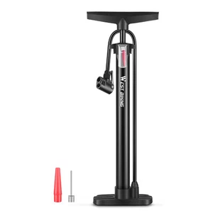 Compact 160PSI Tire Foot Pump Portable Bike Inflator Basketball L3I2 - Picture 1 of 10