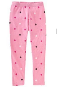 Gymboree Girls * Size 4 * WILD ONE Pink Polka Dot Cotton - NWOT - Picture 1 of 6