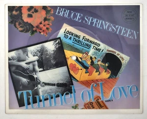 Bruce Springsteen Tunnel Of Love Single 7 " UK Shape Photodisc Color 1988 - Picture 1 of 4