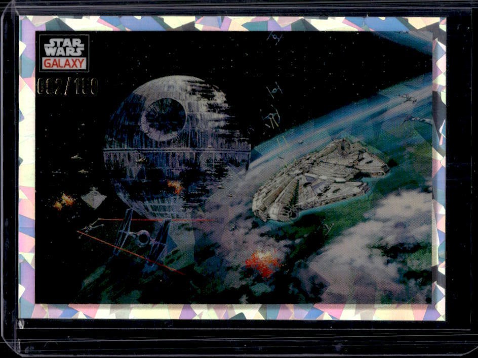 2023 Topps Chrome Star Wars Galaxy Battle of Endor Atomic Refractor #2/150