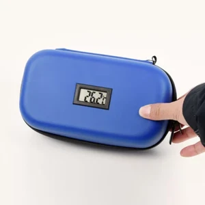 Insulin Cooler Travel Case w/ 2 Ice Pack Temperature Display Medicine Organizer - Picture 1 of 3
