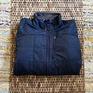 Outdoor Research Neoplume Fleece Lined Puffer Jacket Blue Full Zip Men’s Large L - Picture 1 of 4