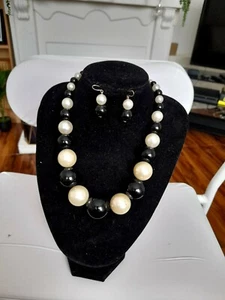 Elegant Wedding Bridal Party Statement African bead Jewelry Necklace Earing sets - Picture 1 of 1