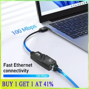 USB 3.0 to Ethernet Adapter RJ45 1000Mbps Gigabit LAN Network Adapter Cable PC - Picture 1 of 12