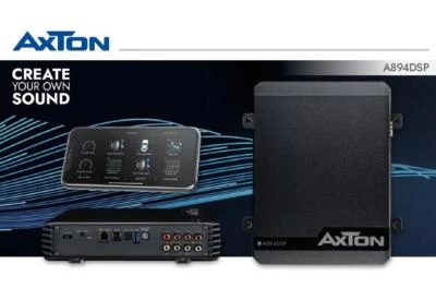 AXTON A894DSP 8.1-CH DSP Verstärker Soundprozessor mit 8x75 Watt Bluetooth - Bild 1 von 4