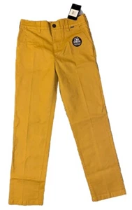Boys Hurley Pants Stretch Straight Fit Jeans Dark Khaki Size 14 New With Tags - Picture 1 of 13