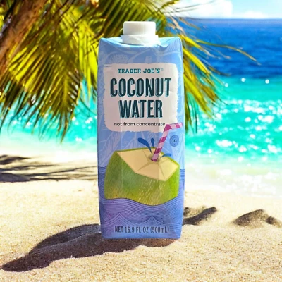 Trader Joe's Brazilian Coconut Water (not from concentrate) 16.9 FL oz - Image 1 of 4