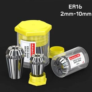 For CNC Engraving Machine Milling Lathe Tool ER16 Clamping 2-10mm Spring Collet - Picture 1 of 7