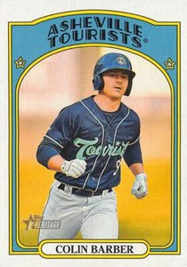 2021 TOPPS HERITAGE MINORS (#30) - COLIN BARBER