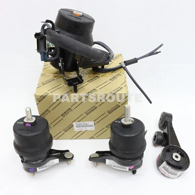 Lexus ES350 2013-2018 Toyota Avalon 13-18 OEM Genuine Insulator Engine Mount KIT - Image 1 of 4