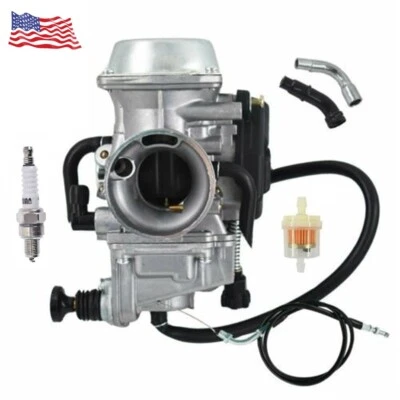 Carburetor Carb & Throttle Cable for Honda Rancher Foreman FourTrax - Image 1 of 4