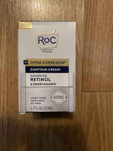 RoC Derm Correxion Konturcreme Retinol & Swertiamarin strafft Gesicht & Hals NEU - Bild 1 von 4