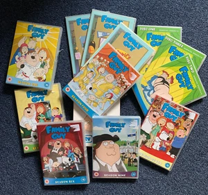Family Guy Seasons 1-9 Complete Series Boxsets Collection Region 2 DVD Good - Picture 1 of 23