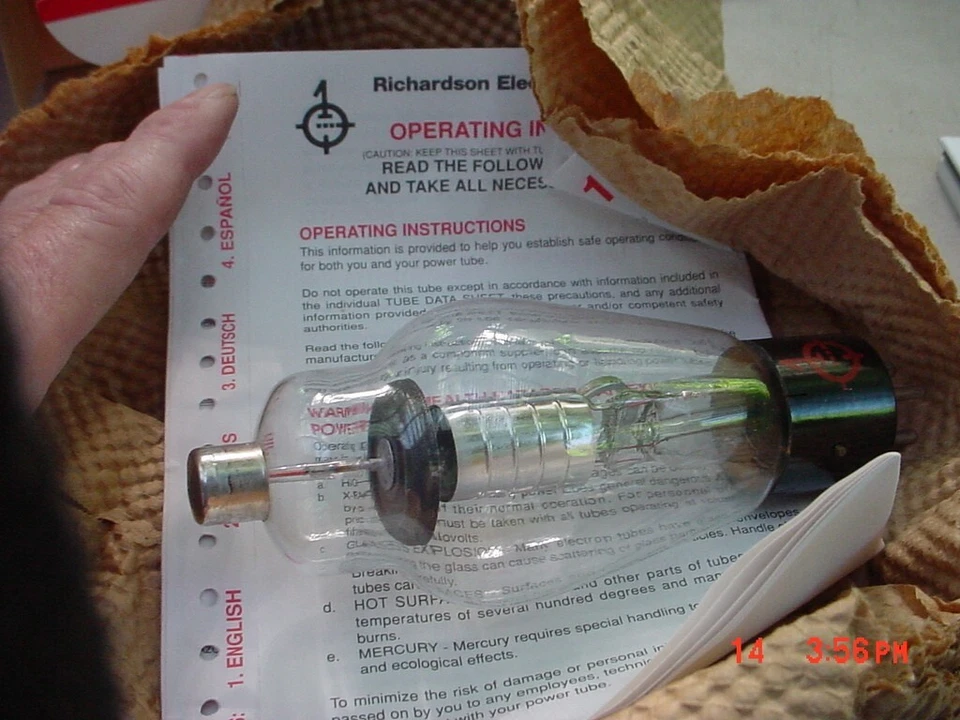 NEW NATIONAL ELECTRONICS NL-866A LIGHT TUBE NL866A  - Image 1 of 3