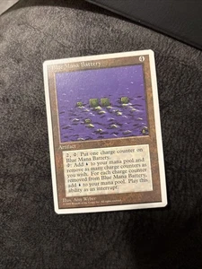 Magic The Gathering MTG Blue Mana Battery - 4th Edition - EX Authentic Official - Bild 1 von 2