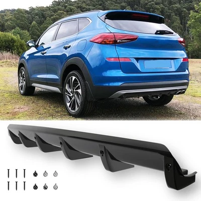 For Hyundai Tucson SUV Rear Bumper Diffuser Splitter Spoiler Wing Lip Body Kit - Изображение 1 из 4