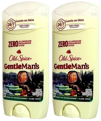 Old Spice GentleMan's with Scent of Sandalwood +Aloe Vera Deodorant 3oz-2 Pack - Image 1 of 2