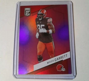 2023 Elite #79 Myles Garrett Pink Parallel Cleveland Browns - Picture 1 of 2