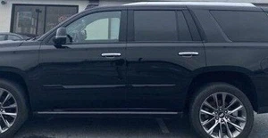 GM OEM Cadillac Escalade Black Chrome Side Molding & Window 14 Pieces Trim Kit - Picture 1 of 4