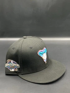ARIZONA DIAMONDBACKS 2001 WORLD SERIES PATCH SNAKEHEAD HAT SIZE 7 1/2 - Picture 1 of 7