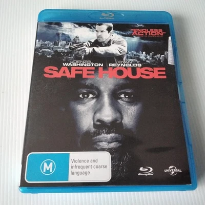 Safe house action bluray movie 2012 region B Denzel Washington - image 1 of 4