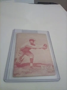 1934 Batter Up #4 R. Bartell (Red Tint) Phila. Phillies KOSTENLOSER VERSAND - Bild 1 von 2