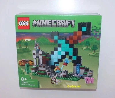 LEGO Minecraft The Sword Outpost 21244 Building Toy 427 Piece NEW SEALED RETIRED - Image 1 of 4
