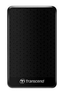Transcend 1 TB USB 3.1 Gen 1 Portable Hard Drive, Black - StoreJet TS1TSJ25A3K 1 - Picture 1 of 7