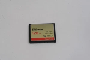 SanDisk 128GB Extreme CompactFlash Memory Card UDMA 7 Speed Up To 120MB/s - Picture 1 of 1