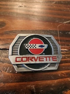 Vintage Buckles of America CHEVROLET CORVETTE Belt Buckle BA-296 Masterpiece - Picture 1 of 11
