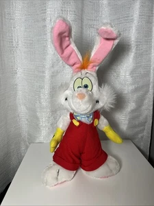 14in Roger Rabbit Disneyland Walt Disney World Who Framed Movie  Plush 1987 - Picture 1 of 7