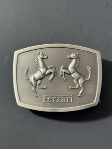 Y2K Ferrari Horses Metal Belt Buckle - Picture 1 of 6