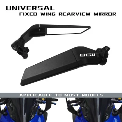 Espejo retrovisor lateral con aleta giratoria de viento ajustable para DUCATI 1198 Foto 1 de 4