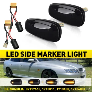 2X Dynamic Sequential LED Side Indicator Light For Holden Commodore VY VZ AUS - Picture 1 of 13