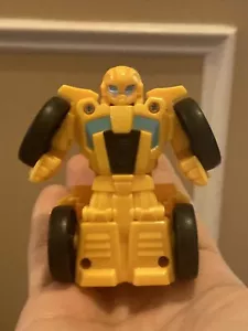Transformers Rescue Bots Mini Flip Racer Bumblebee 2.5” Figure Playskool - Picture 1 of 3