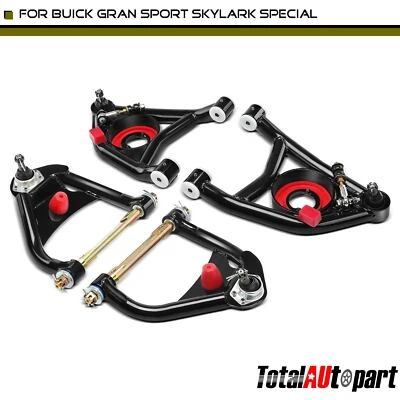 4x Control Arm Kit for Chevy Chevelle El Camino Malibu 1964-1972 Upper & Lower - Image 1 of 4