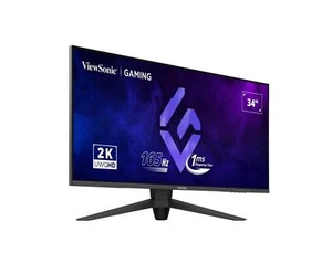 ViewSonic 34' IPS UWQHD 3440x1440, 165Hz, 1ms, HDR10, 21:9,Ultra Wide, SuperClea - Picture 1 of 1