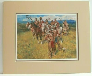 Charles Winfield Miller ''SCOUTS OUT'' S/N Limited Edition Matted - Picture 1 of 4