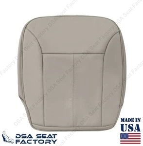 Für 2006-2009 Mercedes-Benz GL-Klasse Fahrer Unten Sitzbezug X164-LEDER GRAU - Bild 1 von 12