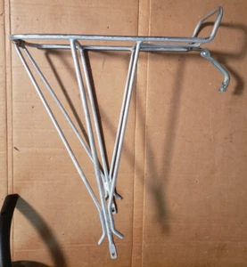 Vintage Jim Blackburn Rear Rack USA 27" 700C Silver Aluminum - Picture 1 of 8