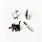 Penguin Small Duck Cartoon New Metal Design Badges Brooch Enamel Pins Label f