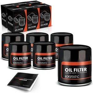 6x Engine Oil Filter for Nissan Maxima Mitsubishi Eclipse 10K Miles Protection - Picture 1 of 10