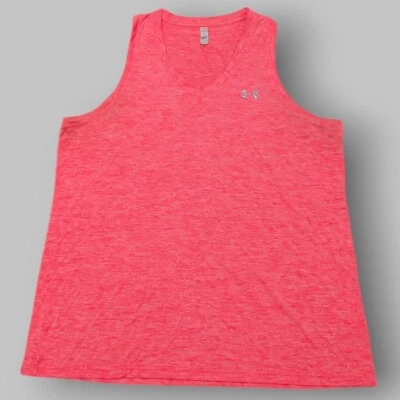 Under Armour HeatGear Loose Tank Top Women's XL Orange - Image 1 of 4