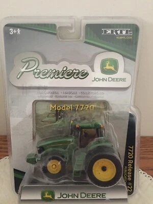 John Deere 7720 Muddy Tractor Ultra Rare Premier Series 1/64 Scale NIP by Ertl - Image 1 of 4